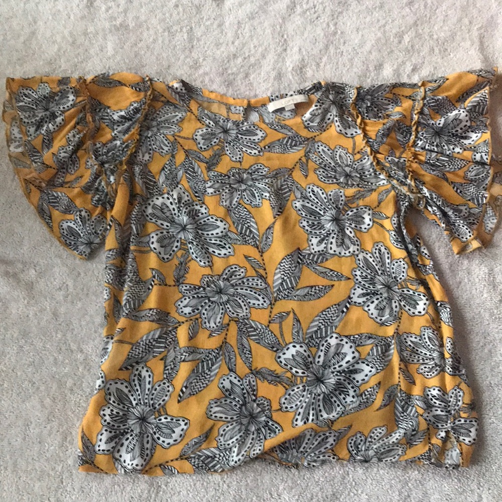 Loft floral shirt